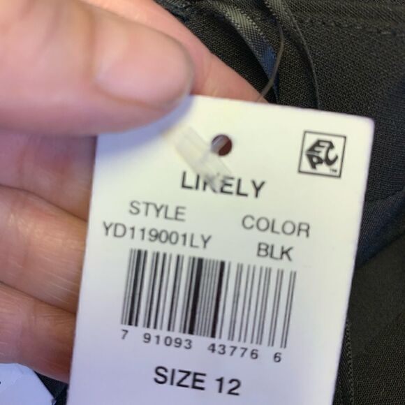 Likely NWT Black Ashland Dress Size 12 - Picture 11 of 11